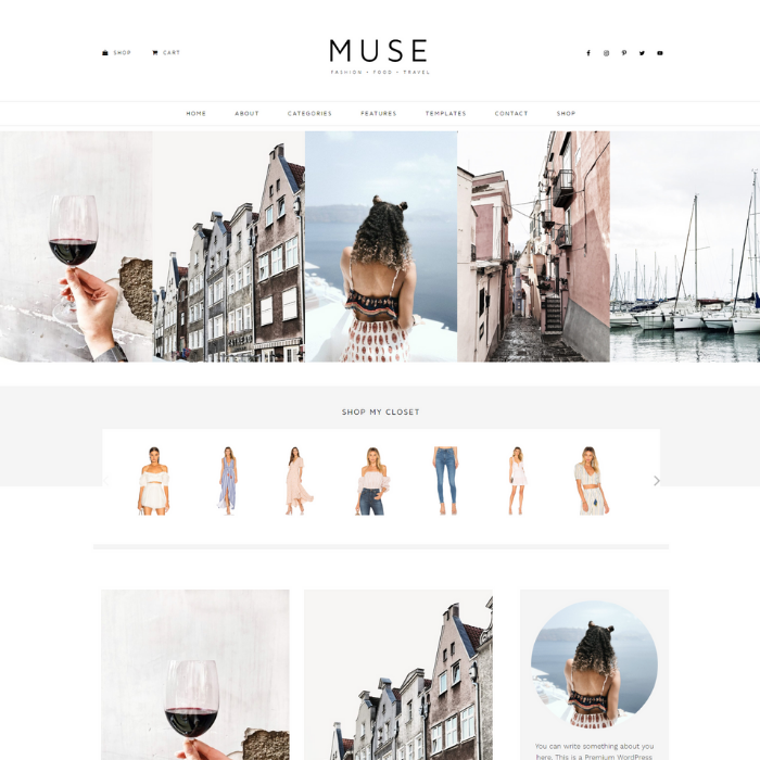 WordPress Theme Muse